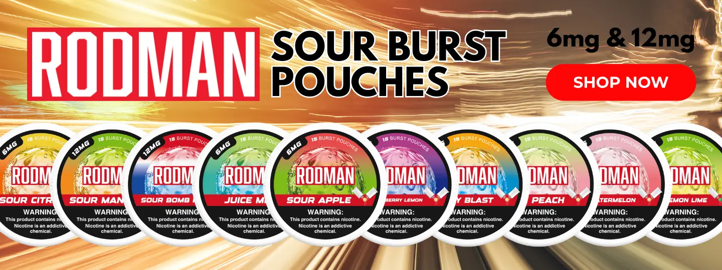 Rodman Sour Burst Pouches