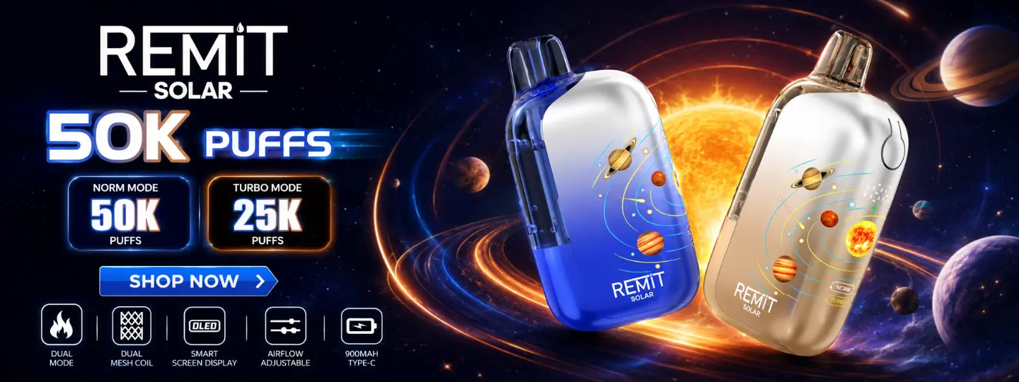 Remit Solar 50,000 Puffs Disposable