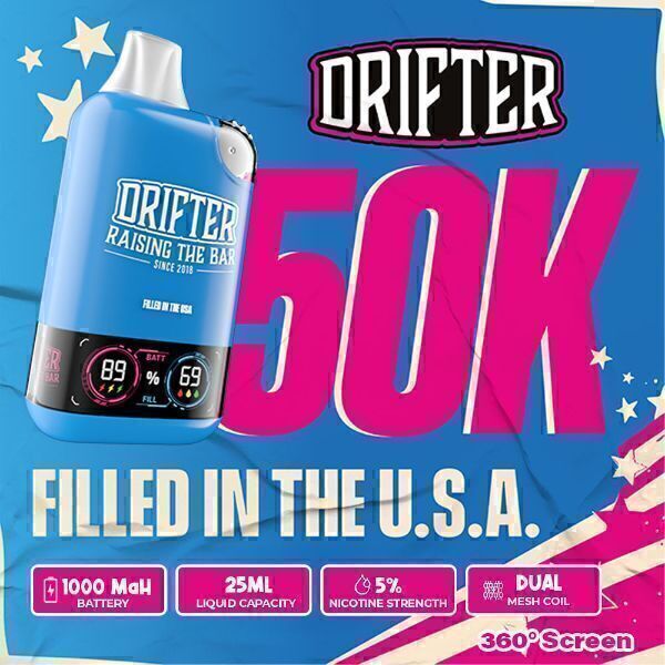 Drifter Bar 50,000 Puffs Disposable