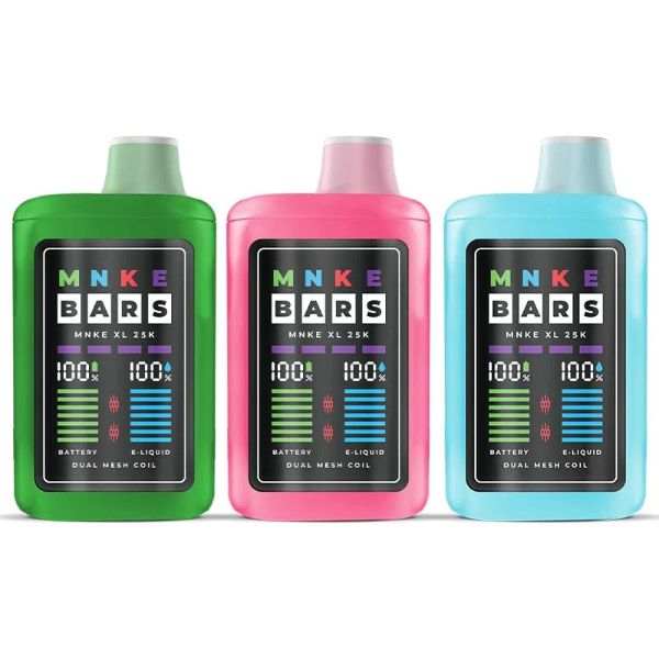 MNKE Bars XL 25000 Puffs Vape Disposable