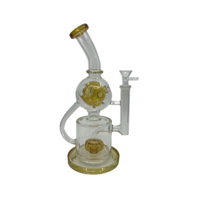 11" Bubble Ball Percolator Glass Water Pipe