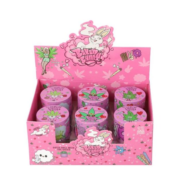 Baked Bunny 50mm Premium Zinc Alloy Herb Grinder