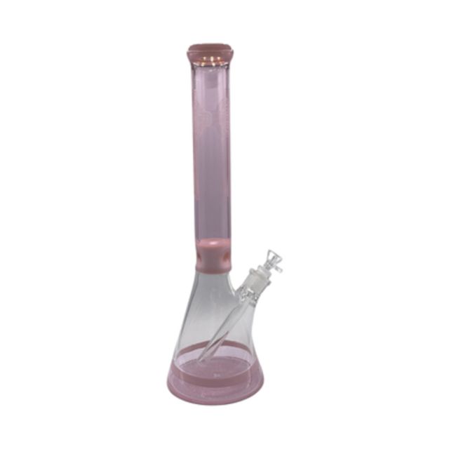 18.5" Heavy Duty Beaker Water Pipe w/ Ice Catcher & Cross Design Embossed