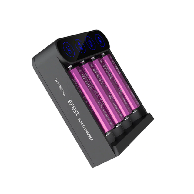 Efest Slim K4 USB-C Charger - Vape Wholesale USA