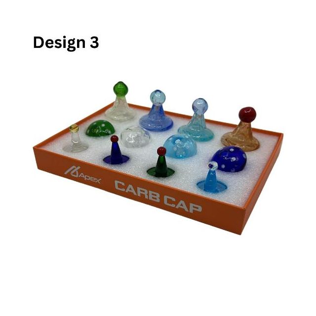 Apex Carb Caps Assorted Colors & Design