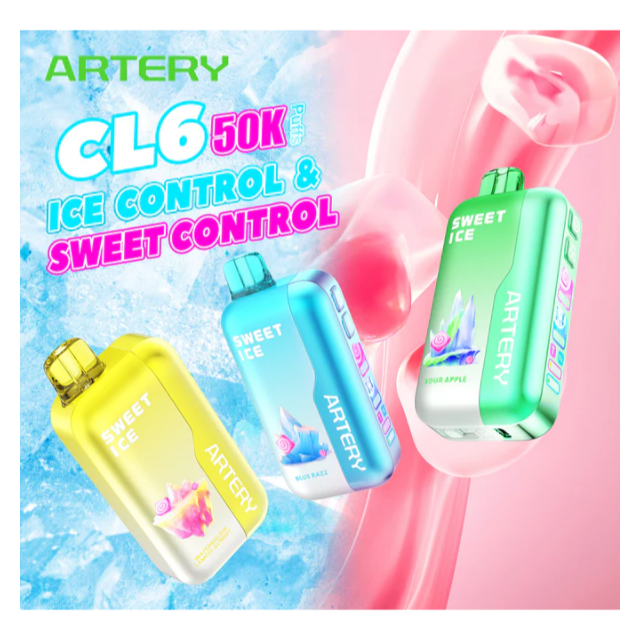 Best Deal Artery CL6 50,000 Puffs Disposable 
