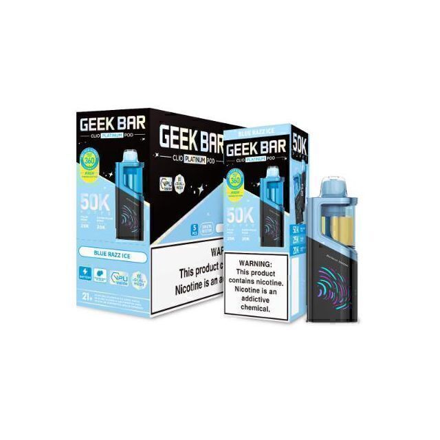 Geek Bar Clio Platinum 50000 Puffs Pod