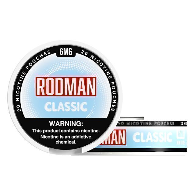 Rodman Dry+ Nicotine Pouches Classic