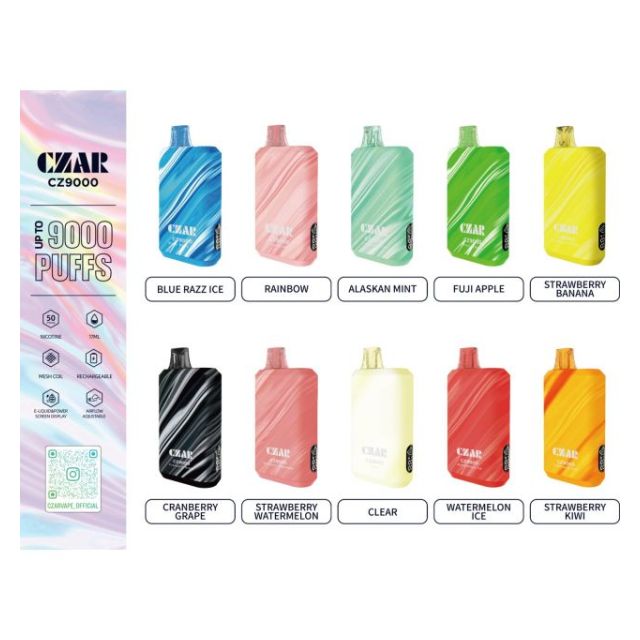Czar CZ9000 9000 Puffs Disposable family