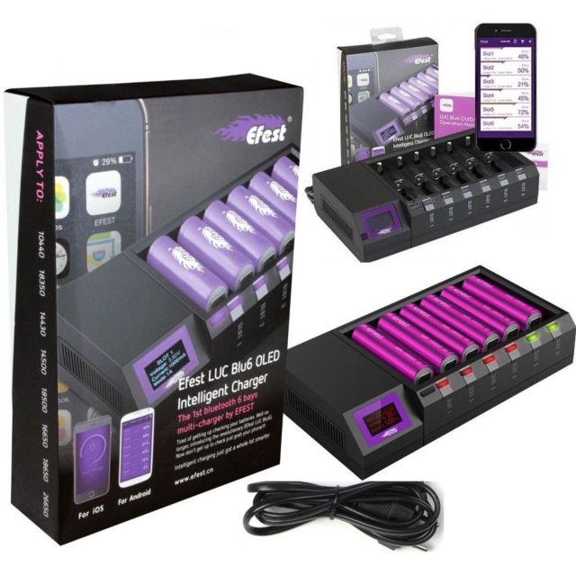 Efest LUC Blu6 Charger Wholesale