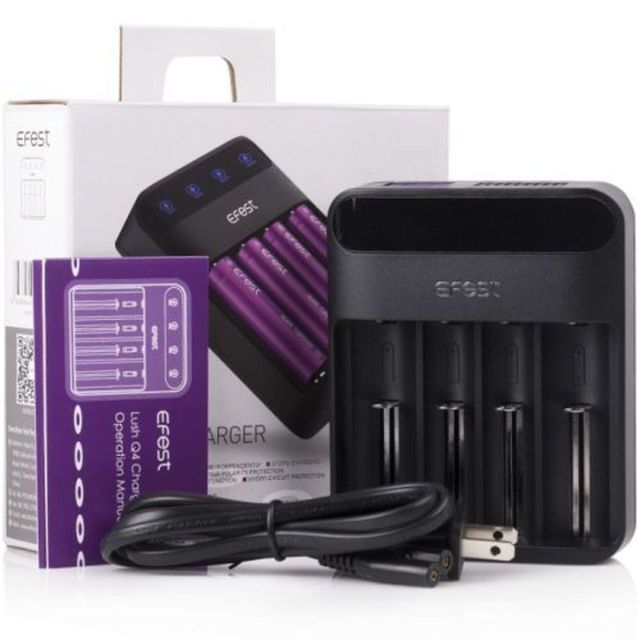 Efest Lush Q4 Intelligent Battery Charger Wholesale