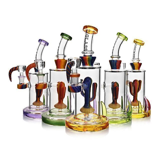 The Prickly Pear Glass Piece