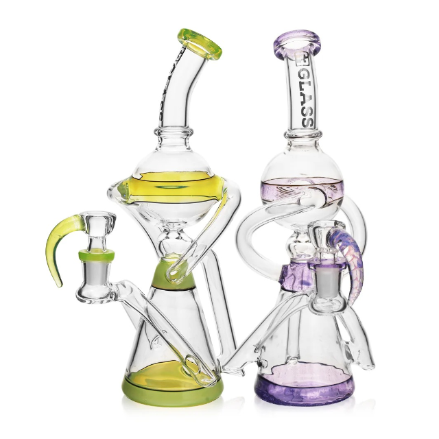 Planet Boro Glass Recycler 10"