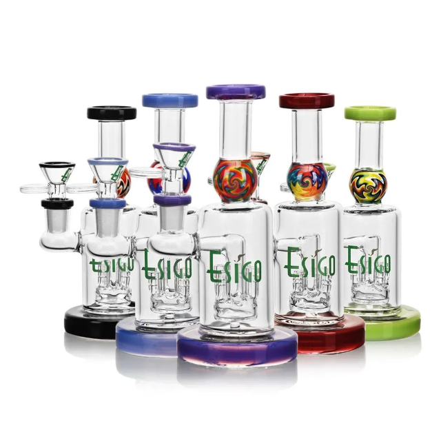 5.5" Glass Vortex Water Bong Collection