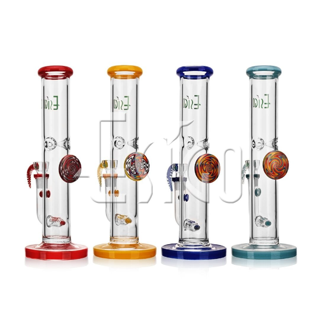 13" Chromatic Swirl Water Pipe