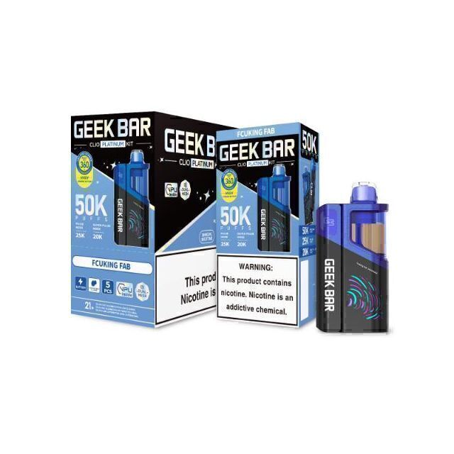 Geek Bar Clio Platinum 50000 Puffs Kit