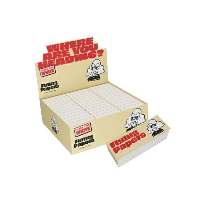 Flying Papers King Size Rolling Papers White