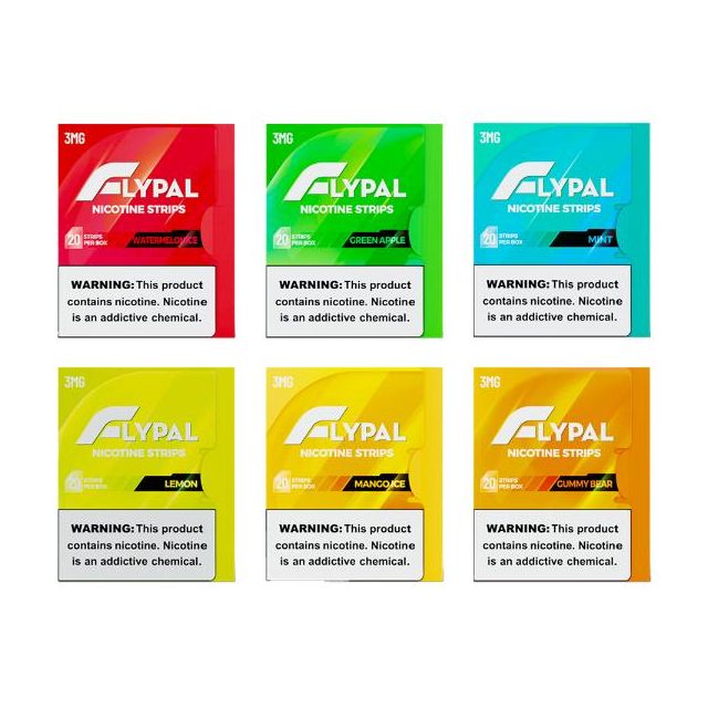 Flypal Nicotine Strips (20ct Boxes) 5pc Display
