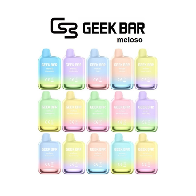 Geek Bar Meloso Mini 1500 Puffs Disposable Best Flavors