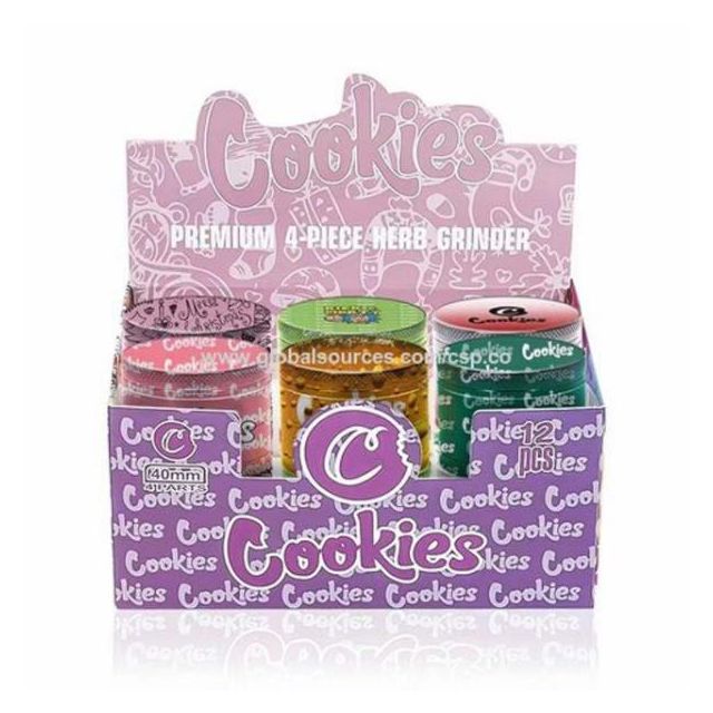 Cookies Premium 4 Part Herb Grinder 40mm