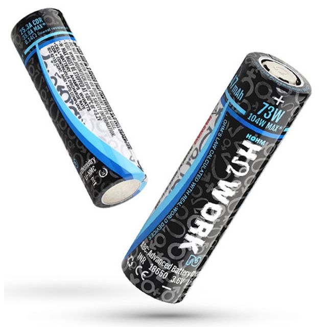 Hohm Tech Hohm Work 18650 2547mAh 25.3A (2 Pack) Wholesale