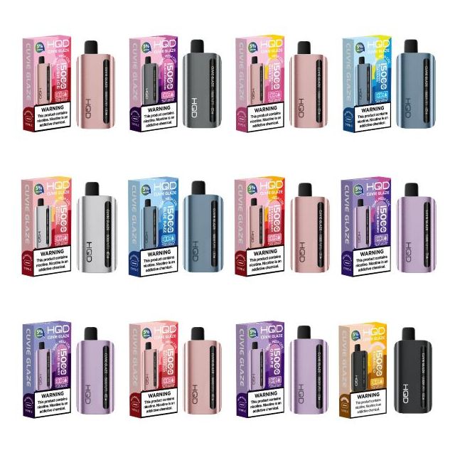 HQD Cuvie Glaze 15,000 Puffs Disposable