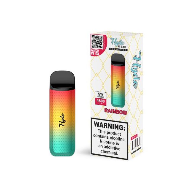 Rainbow Hyde N-Bar Recharge Single Disposable Wholesale Price!