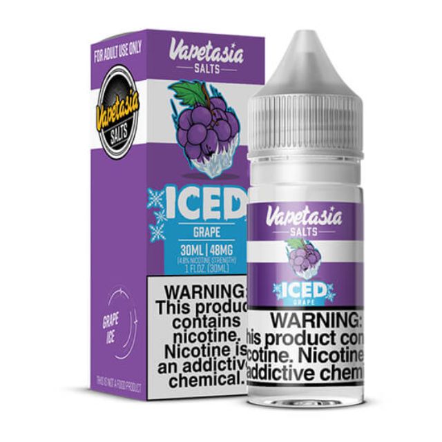ICED Grape E-Liquid By Vapetasia Killer Fruits NTN SALTS - 30ml