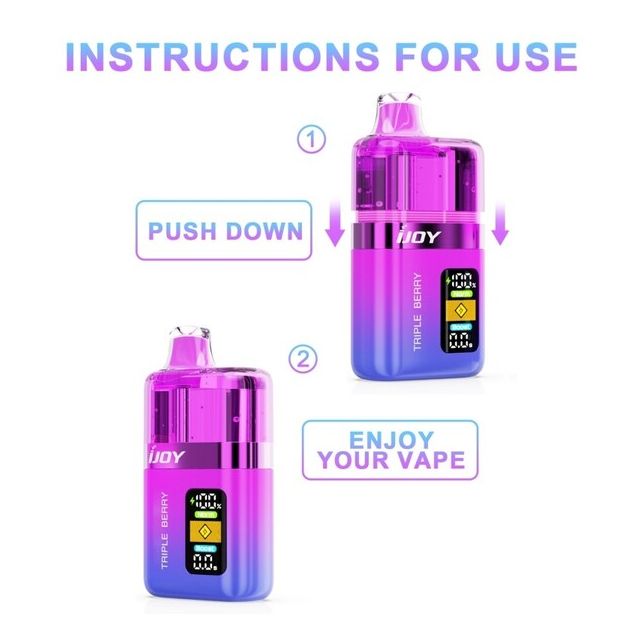 iJoy XP50K 50,000 Puffs Disposable Vape 5-Pack