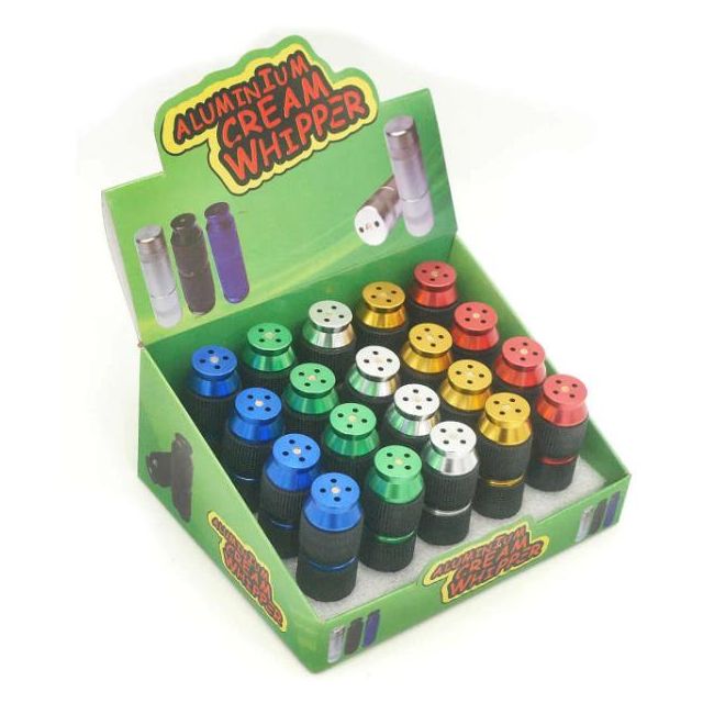 Aluminum Cream Whipper Display (20ct/Box)