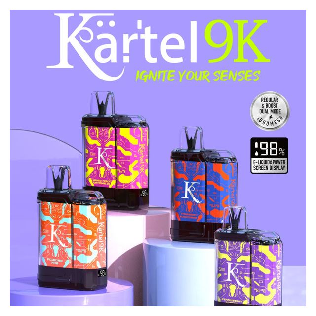 Best Flavors Kartel 9k by Vapmod 9000 Puffs 18mL Disposable - Vape Wholesale USA