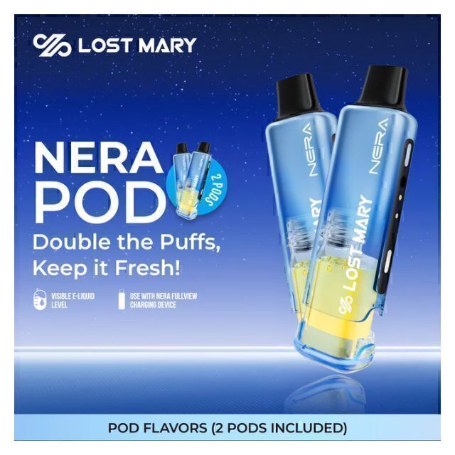 Lost Mary Nera 70K Disposable Pods