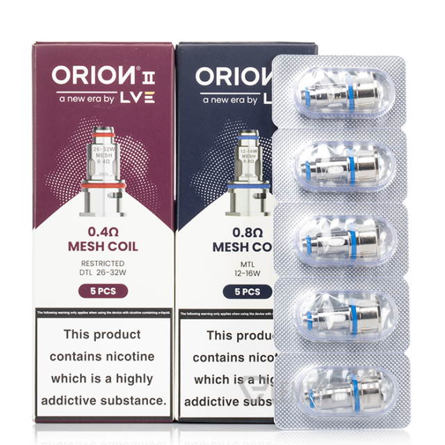 LVE Orion II V2 Mesh Coil 5-Pack