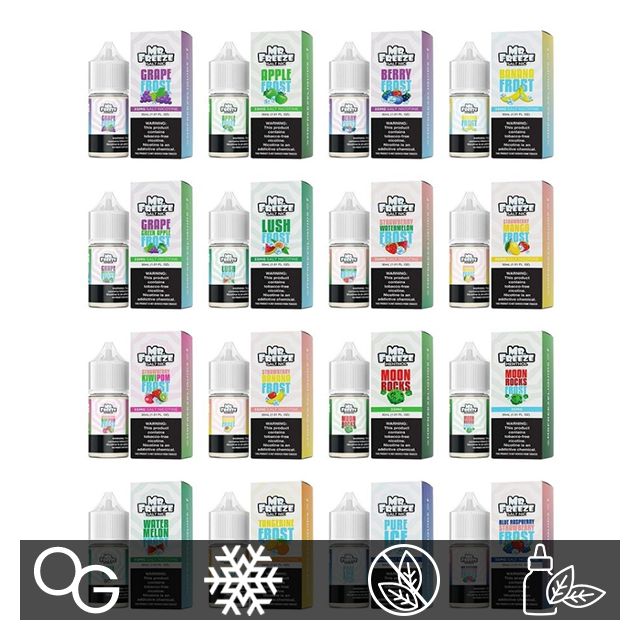 Mr. Freeze Salt TFN 30mL wholesale flavors
