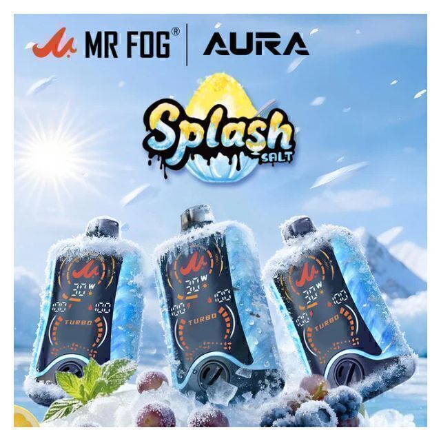 Mr Fog Aura Splash 60,000 Puffs Disposable