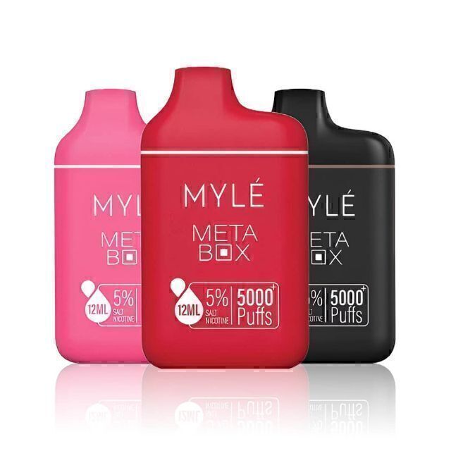 MYLE Meta Box 5000 Puffs Disposable