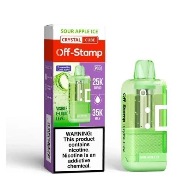 Off-Stamp X-Cube Crystal Pod (Pack of 5)