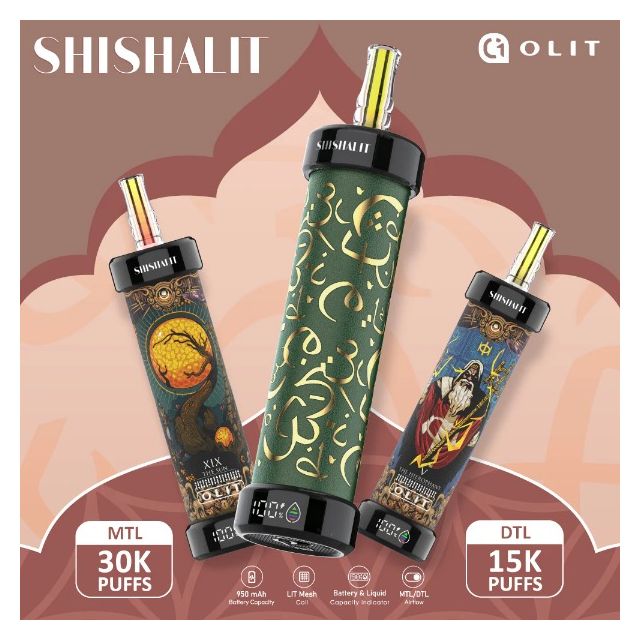 Olit Shishalit 30,000 Puffs E-Hookah Disposable