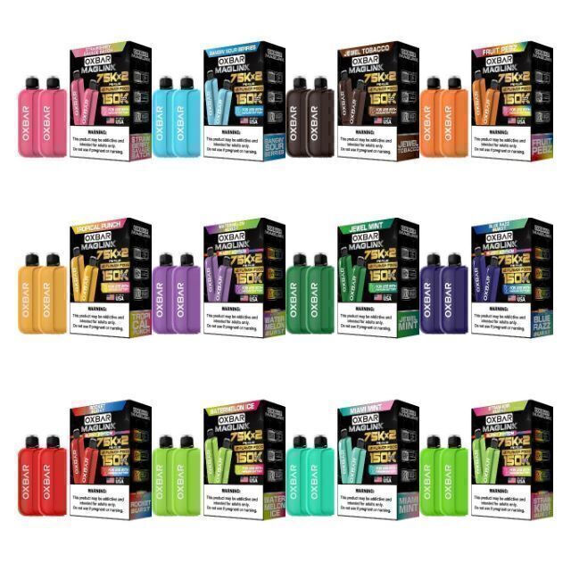 Oxbar Maglink Nixodine 75,000 Puff Replacement Pods