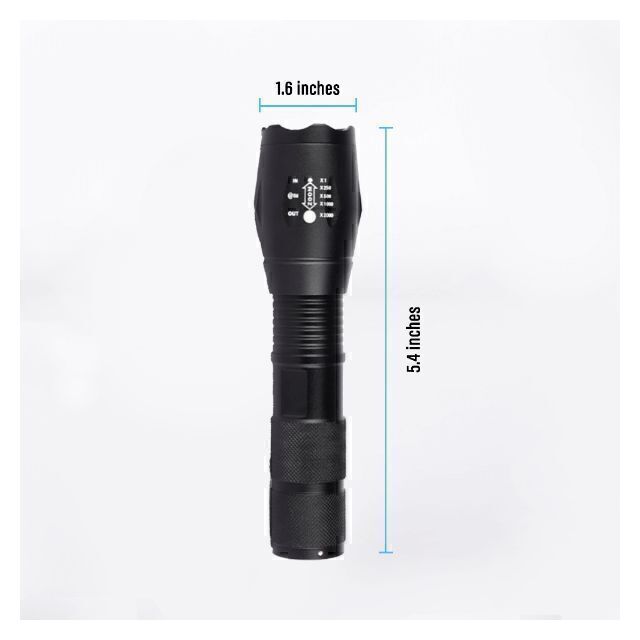 Pivoi 10W LED Tactical Flashlight