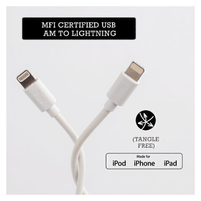 Pivoi MFI Certified USB to Lightning Cable