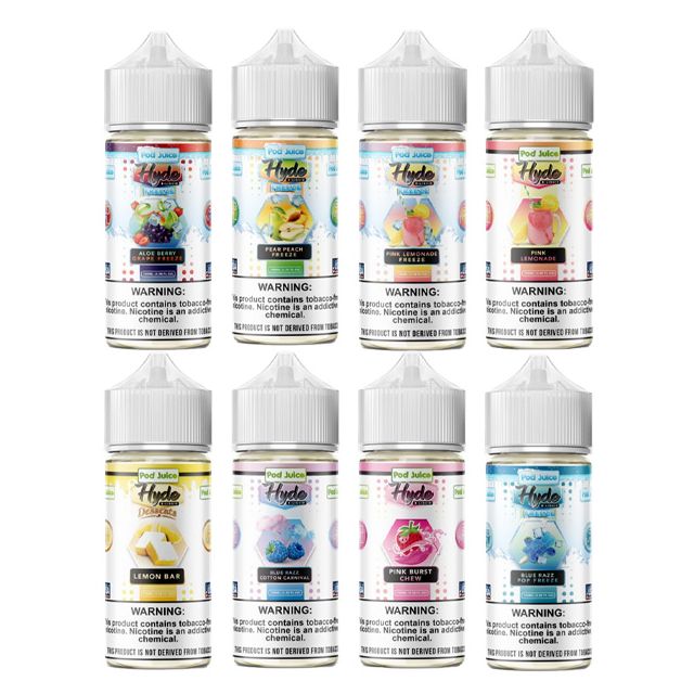 Pod Juice x Hyde TFN Series 100mL wholesale flavors