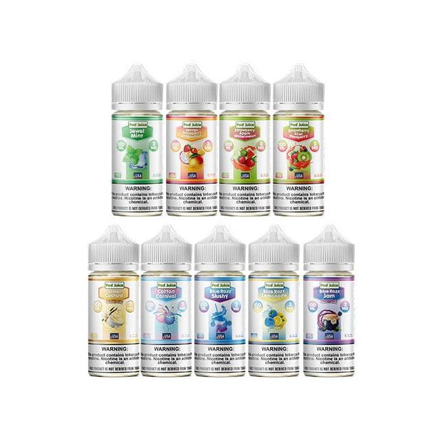 Pod Juice TFN Series 100ml family