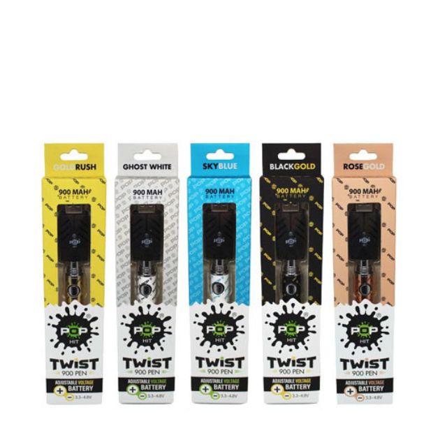 Pop Hit Twist Slim 900mAh Cartridge Pen