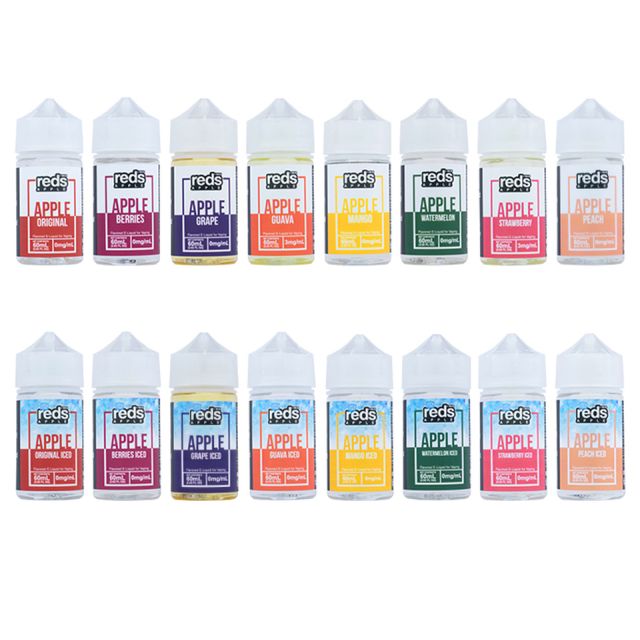  7Daze Reds Apple eJuice 60ML Wholesale