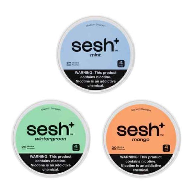 Sesh+ Nicotine Pouches