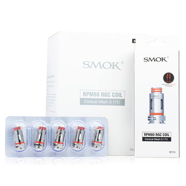 SMOK RGC Conical Mesh Coils 5 Pack Wholesale