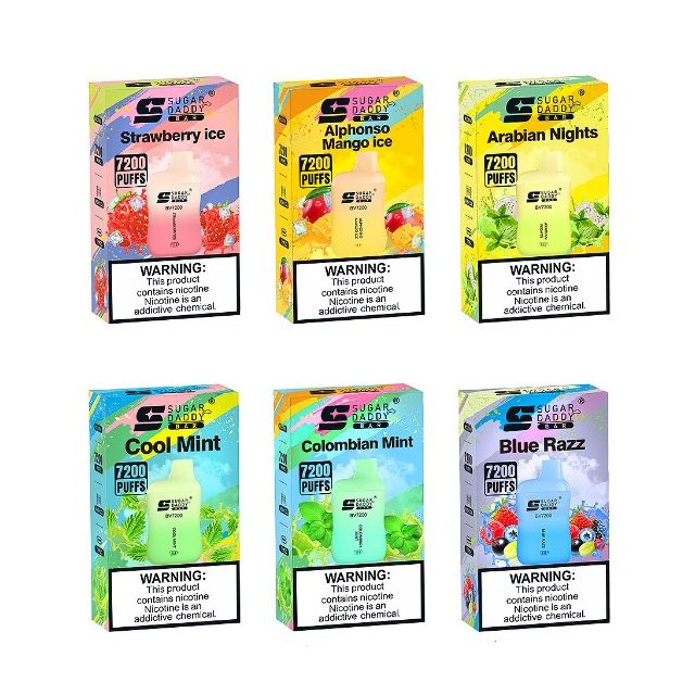 Sugar Daddy Bar BV7200 Disposable
