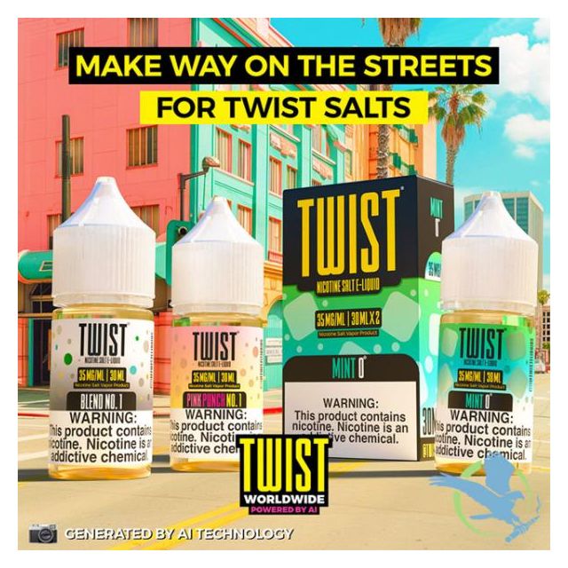 Lemon Twist Salt Series 60ML - Best Deal