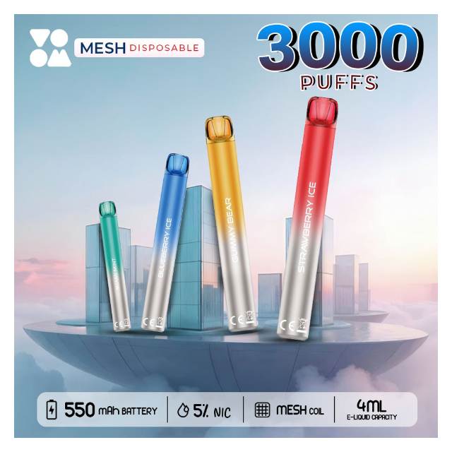 Voom Mesh 3000 Puff Disposable